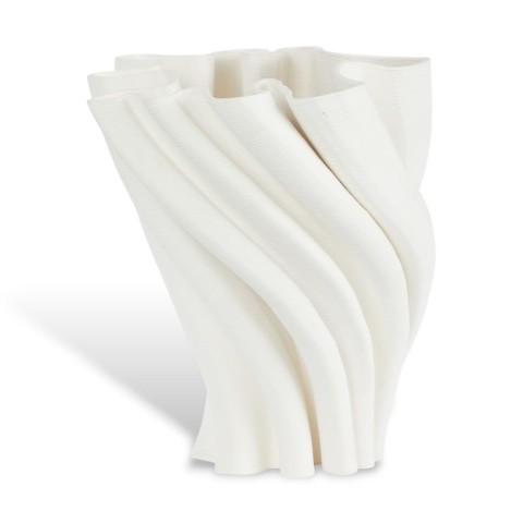 VASO CERAMICA WHITE CM.25X26